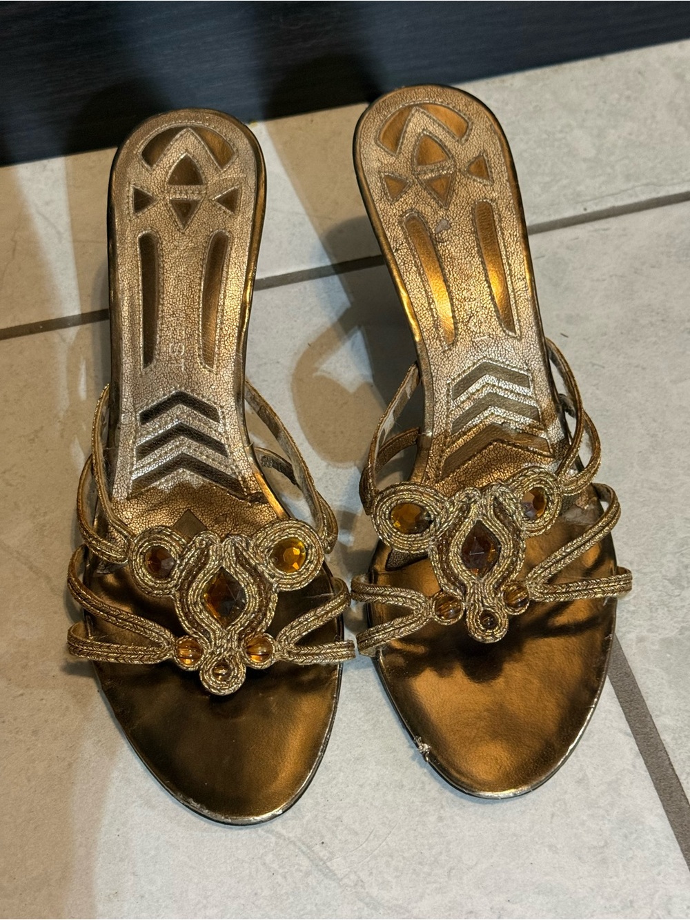 Vintage Nine West kitten heels - wmns 8